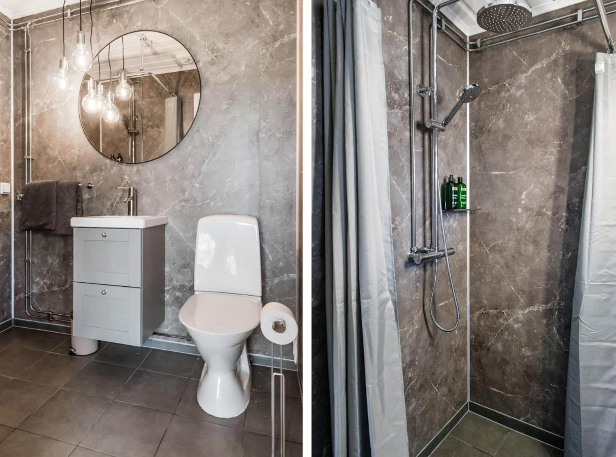 Nyrenoverat gårdshus Örnsköldsvik Exteriör bild